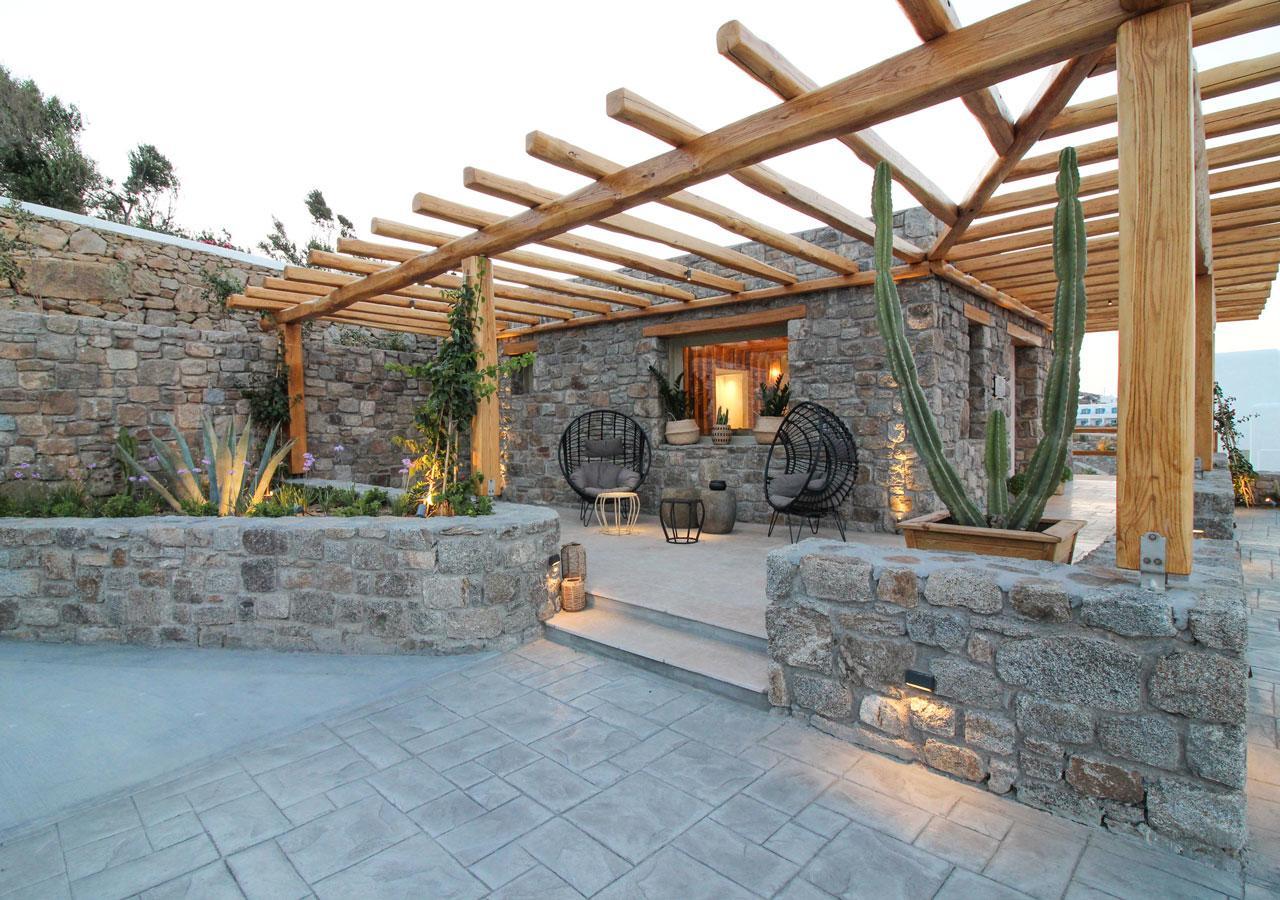 Mykonos Cactus Hotel Ornos  Exterior foto